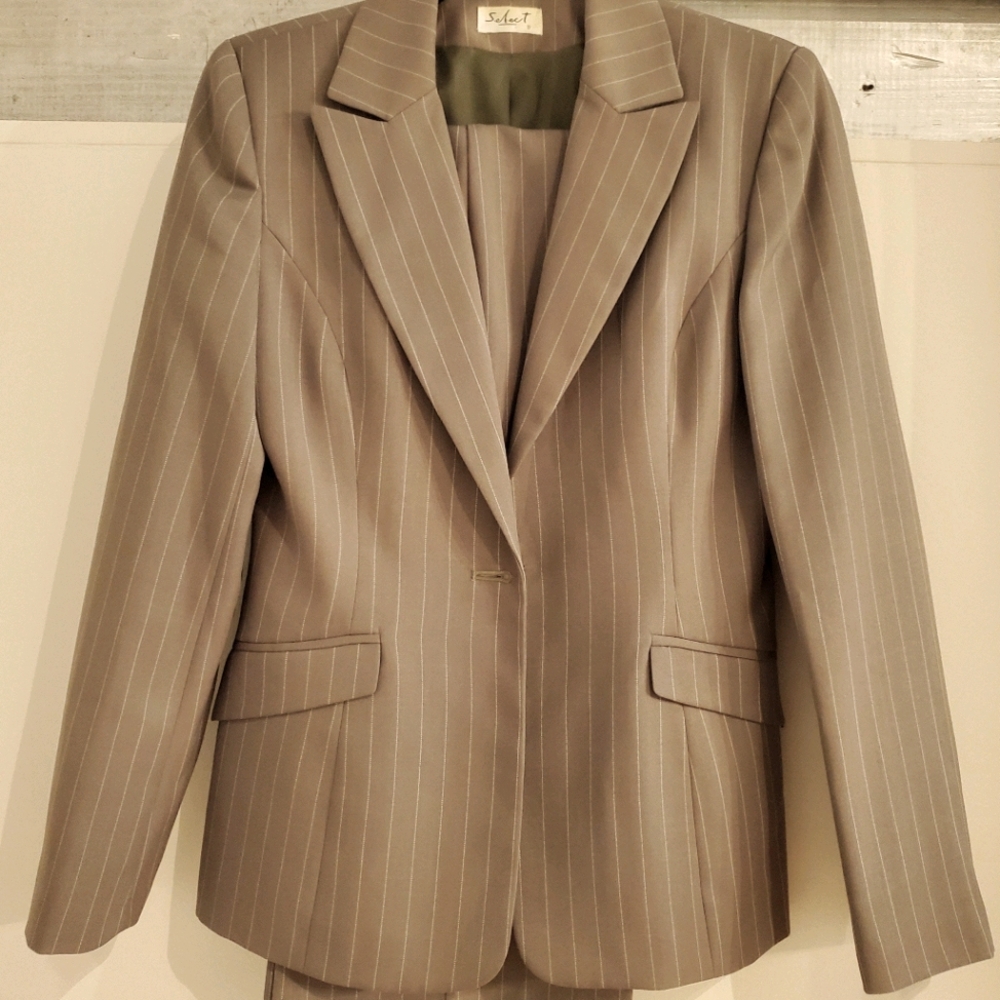 Blazer and pants suit